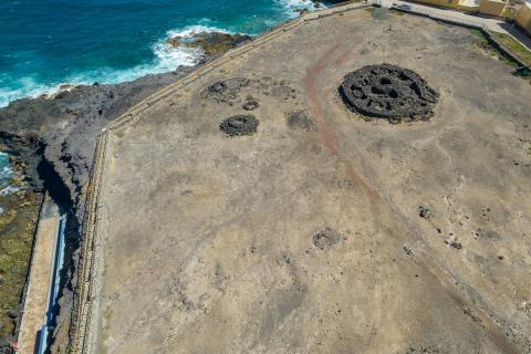 Yacimiento de La Guancha en Gáldar 