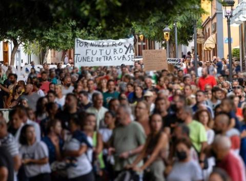 Manifestación de la Asociación Agua para La Palma / CanariasNoticias.es