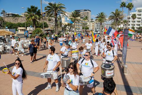 Playa del Inglés celebra el día Mundial del Turismo / CanariasNoticias.es 