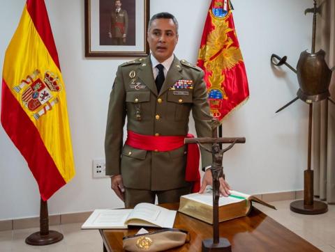 General Esteban toma posesión del Mando de la Brigada “Canarias” XVI General Esteban toma posesión del Mando de la Brigada “Canarias” XVI