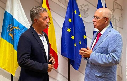 Oscar Izquierdo y Ramón Miranda / CanariasNoticias.es Oscar Izquierdo y Ramón Miranda / CanariasNoticias.es