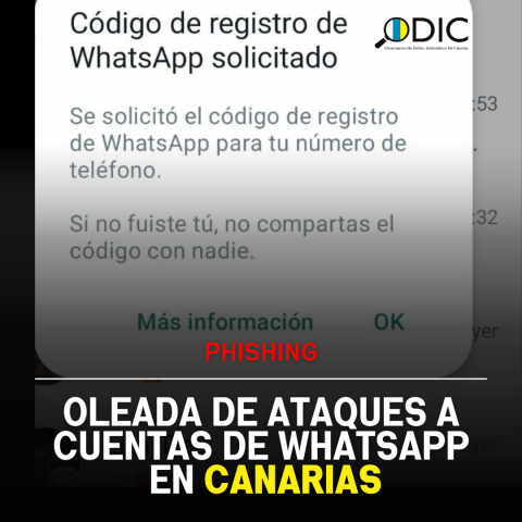 Hackeo de cuentas de WhatsApp