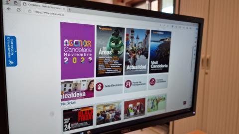 Web accesible en Candelaria / CanariasNoticias.es Web accesible en Candelaria / CanariasNoticias.es