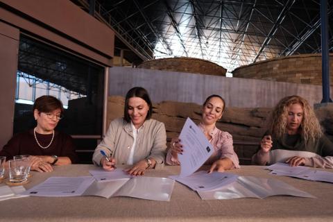 Firma del convenio / CanariasNoticias.es Firma del convenio / CanariasNoticias.es