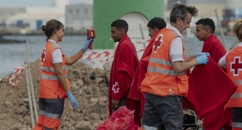 Salvamento Marítimo rescata una patera