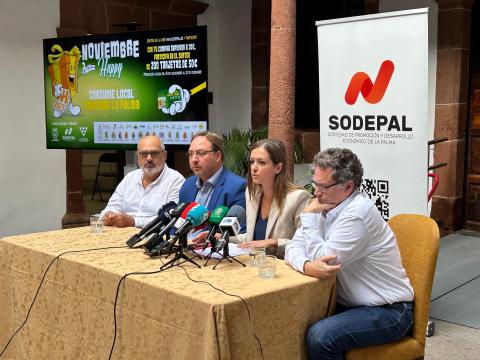 Presentación “Noviembre Happy”/ CanariasNoticias.es Presentación “Noviembre Happy”/ CanariasNoticias.es