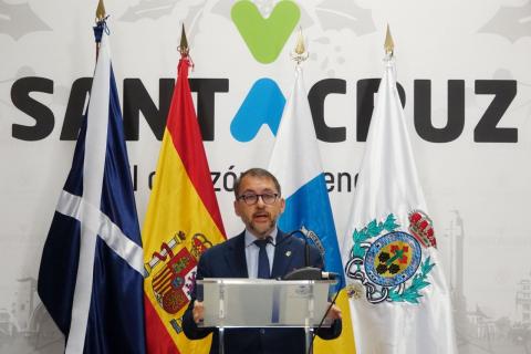 José Manuel Bermúdez, alcalde de Santa Cruz de Tenerife José Manuel Bermúdez, alcalde de Santa Cruz de Tenerife