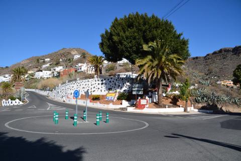 Rotonda Plaza de San Roque. Valsequillo/ canariasnoticias.es