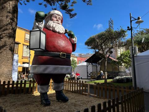 Escultura de Papá Noel / CanariasNoticias.es Escultura de Papá Noel / CanariasNoticias.es