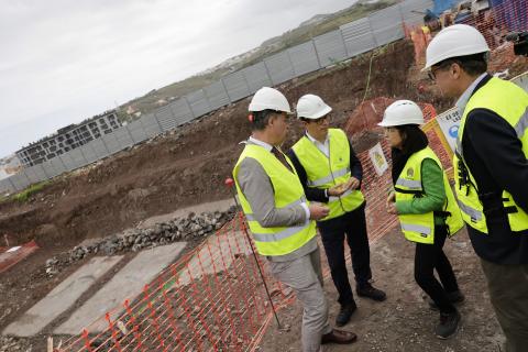 Inicio de las obras en Tamaraceite / CanariasNoticias.es Inicio de las obras en Tamaraceite / CanariasNoticias.es