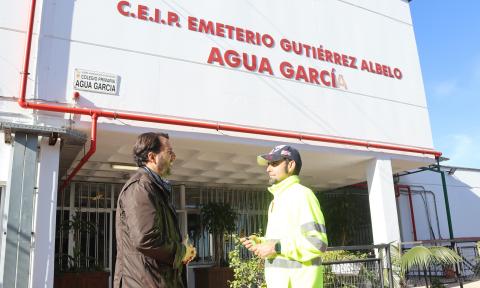 José Caro en visita a colegios / CanariasNoticias.es 