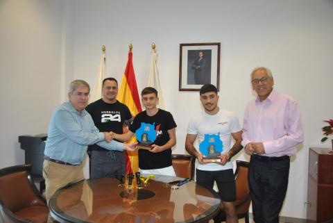 Recibimiento al Club Werdum Maspalomas / CanariasNoticias.es 