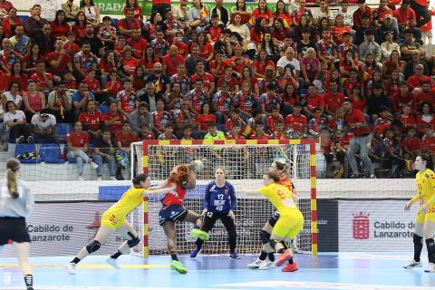 Partido de balonmano España-Macedonia / CanariasNoticias.es Partido de balonmano España-Macedonia / CanariasNoticias.es
