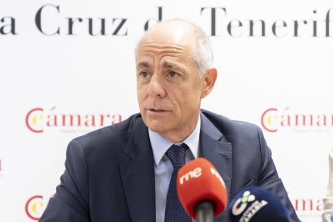 Santiago Sesé, presidente de la Cámara de Comercio / CanariasNoticias.es 