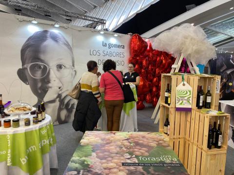 Stand de Alimentos de La Gomera en una edición pasada de GastroCanarias/ canariasnoticias.es