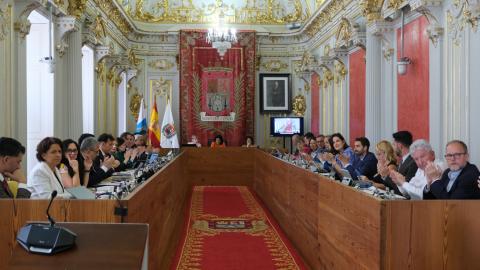 Pleno del Ayuntamiento de Las Palmas de Gran Canaria / CanariasNoticias.es 