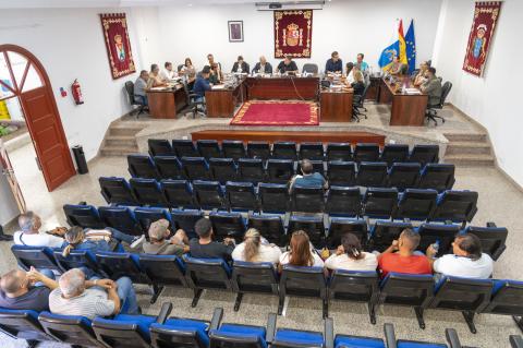 Pleno del Ayuntamiento de Mogán / CanariasNoticias.es 