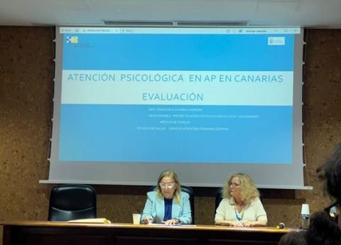 Programa Atención Psicológica en Atención Primaria en Canarias Programa Atención Psicológica en Atención Primaria en Canarias