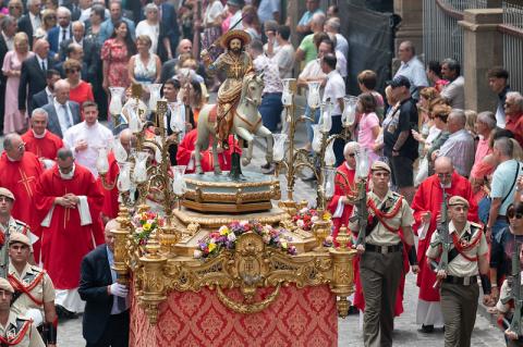 Procesión de Santiago de Los Caballeros / CanariasNoticias.es Procesión de Santiago de Los Caballeros / CanariasNoticias.es