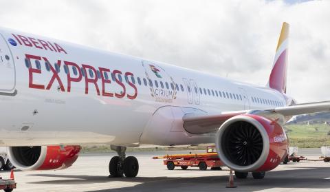 Airbus A321neo de Iberia Express/ canariasnoticias.es Airbus A321neo de Iberia Express/ canariasnoticias.es