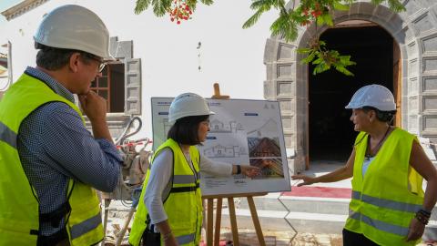 Rehabilitación de la ermita / CanariasNoticias.es Rehabilitación de la ermita / CanariasNoticias.es