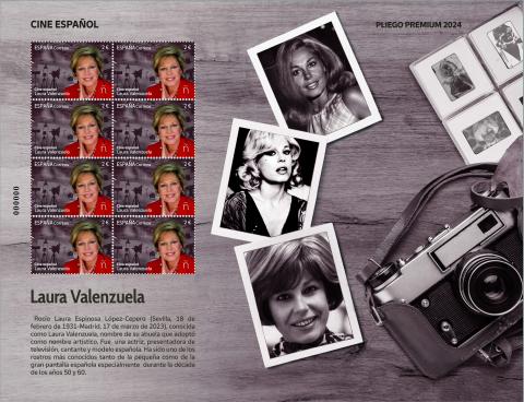 Sello dedicado a Laura Valenzuela Sello dedicado a Laura Valenzuela