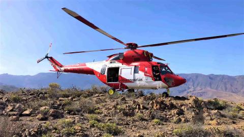 Helicóptero del GES Helicóptero del GES