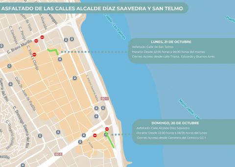 Cortes de tráfico / CanariasNoticias