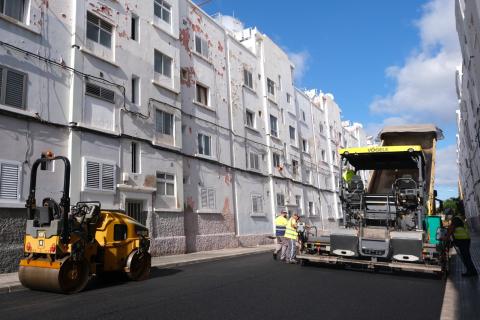 Asfaltado en Las Palmas de Gran Canaria / CanariasNoticias