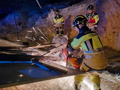 Intervención Bomberos Tenerife 