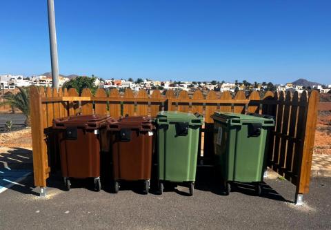 Paneles de protección de contenedores de basura Paneles de protección de contenedores de basura