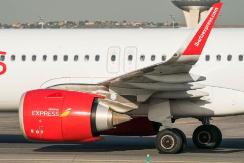 Avión de Iberia Express