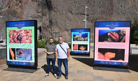 Exposición sobre FotoSub Sardina