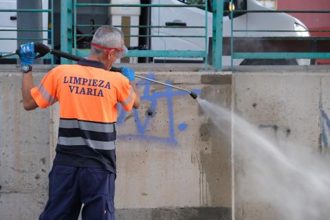 Eliminación de grafitis Eliminación de grafitis