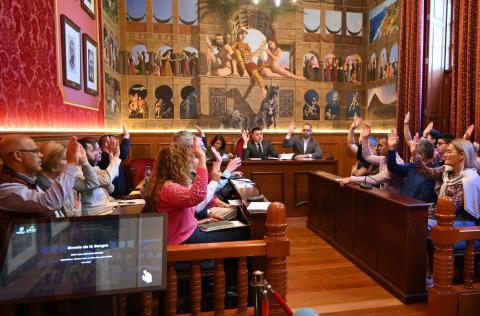Pleno Ayuntamiento de Gáldar/ canariasnoticias.es Pleno Ayuntamiento de Gáldar/ canariasnoticias.es