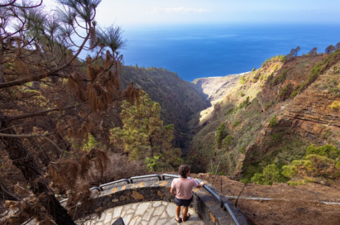 Mirador Barranco de Garome, La Palma/ canariasnoticias.es