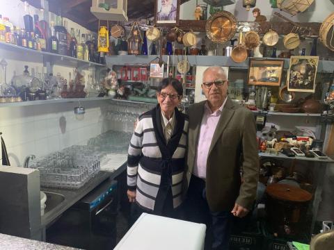 Efigenia Borges y Casimiro Curbelo