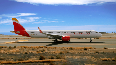 Avión de Iberia Express